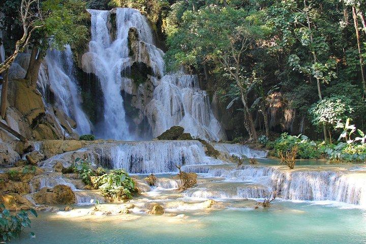 A Relaxing Day at the Kuang Si Falls
