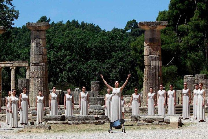 Explore ancient Olympia Full day Private tour with Wine and Olive Oil Tasting