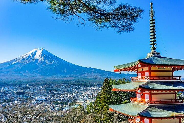 Mount Fuji Five Lakes Tour from Kawaguchiko with Guide & Vehicle