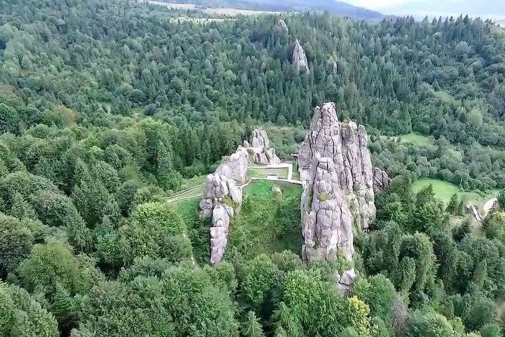 Full Day Tour to Carpathians Scole Bescides National Park & Tustan from Lviv 