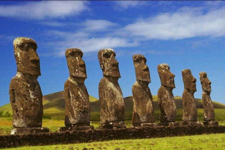 Ahu Akivi The Seven Moais on Easter Island