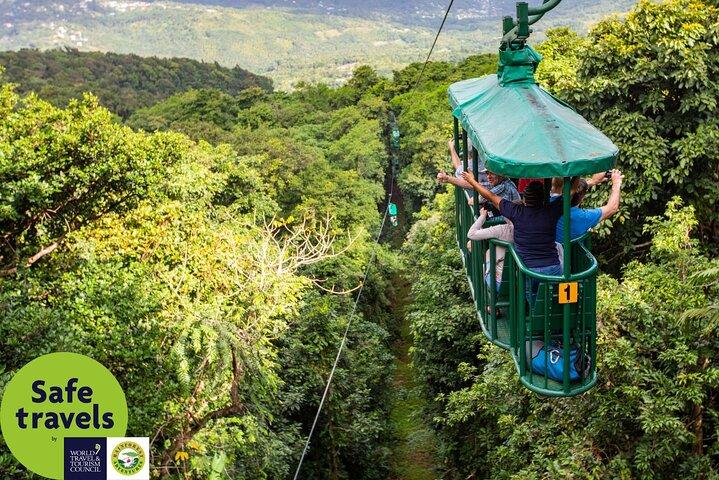 St Lucia Ultimate 3: Aerial Tram, Zipline and Hiking at Rainforest Adventures