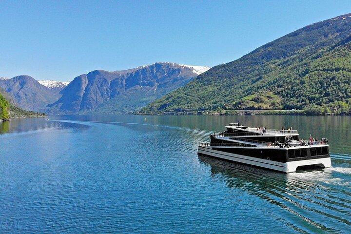 Private guided tour - Premium Nærøyfjord Cruise and Flåm Railway
