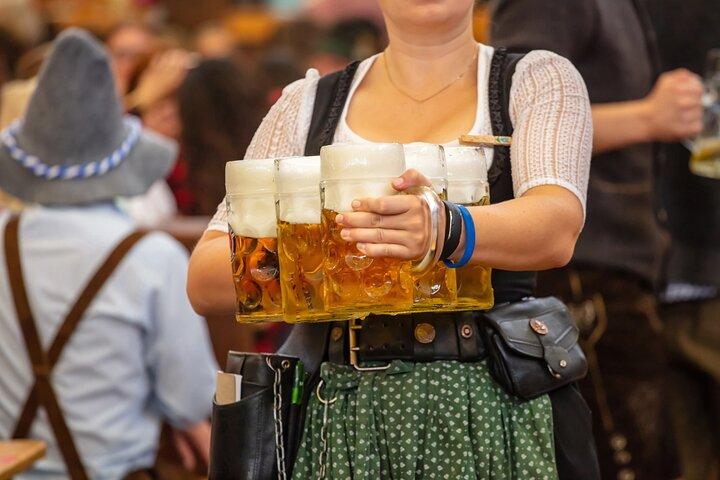Munich City Walk and Oktoberfest Tour With Beer Tent Reservation