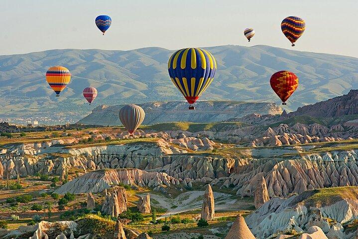 Hot Air Balloon Ride Cappadocia Goreme & Champagne party