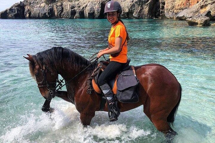 Horseback Riding in Cala Fustam, Menorca, Spain