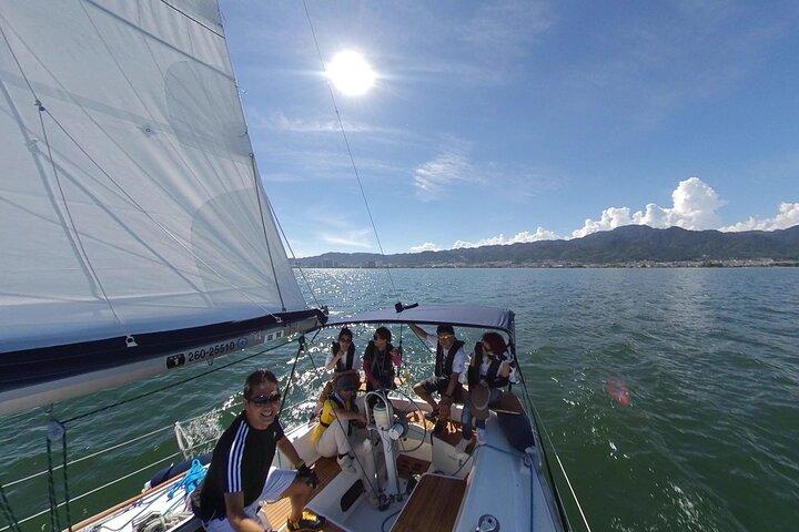 Sailing Experience in the biggest lake in Japan with BBQ Option