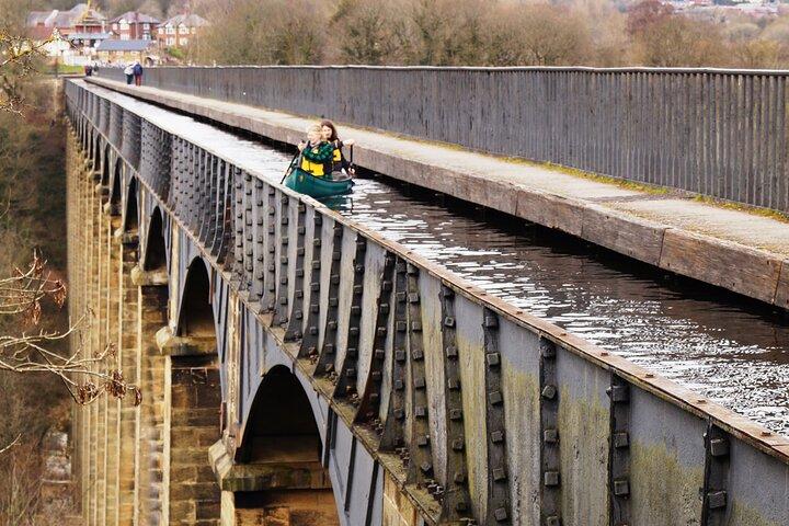 Canoe Trip Over the Pontcysyllte Aqueduct
