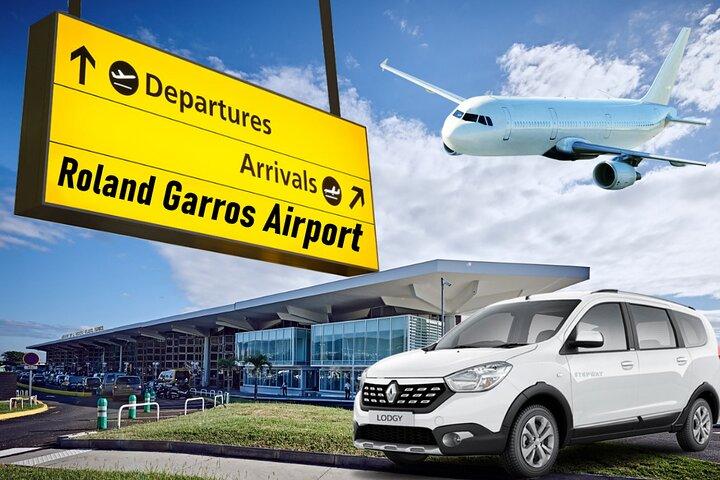 Private transfer Reunion Roland Garros airport to / from West & South