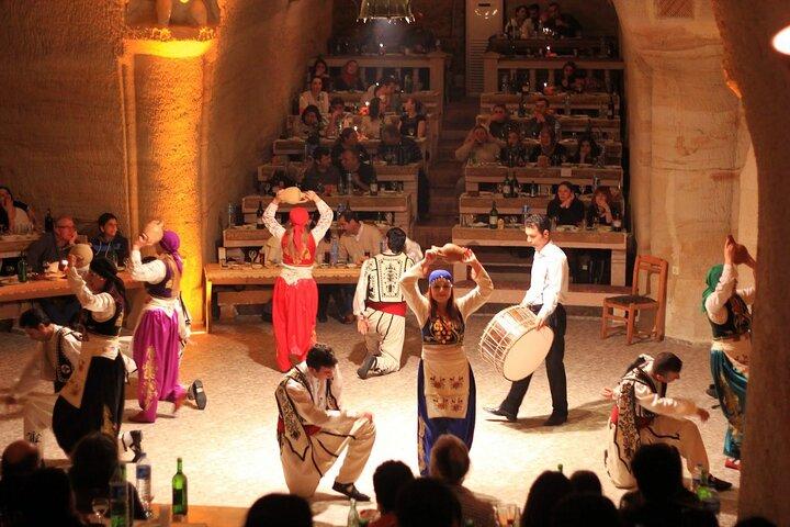 Cappadocia Cave Restaurant for Dinner and Turkish Entertainments