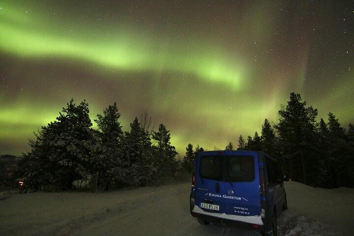 Guided Northern Lights Tour at Kiruna