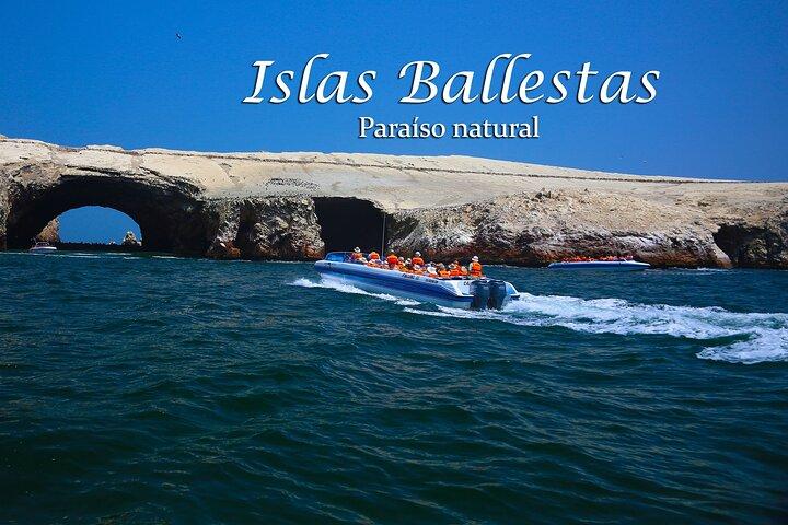 Ballestas Islands & National Reserve of Paracas from Ica