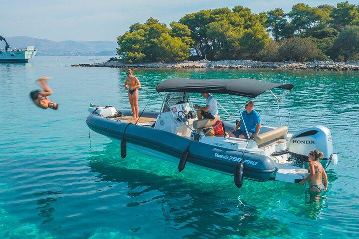 Private Boat Tour with Customized Itinerary from Split or Trogir