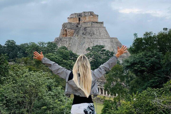 UXMAL Private Tour and Chocolate Museum plus Cenote 