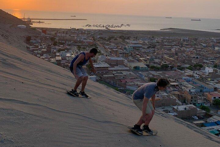 Sandboarding and Campfire Experience in Salaverry