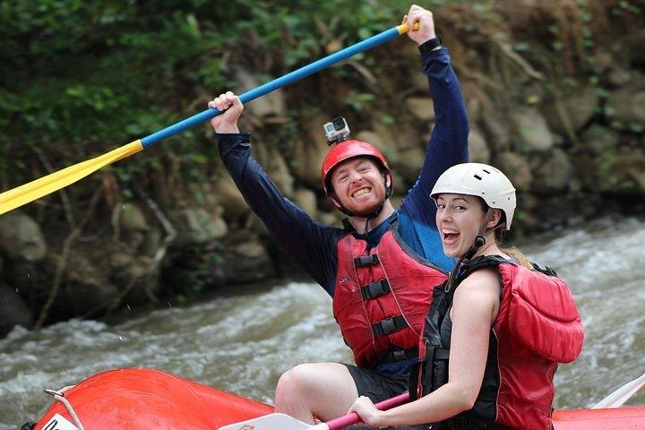 2-in-1 Arenal Volcano National Park Canyoning and White Water Rafting