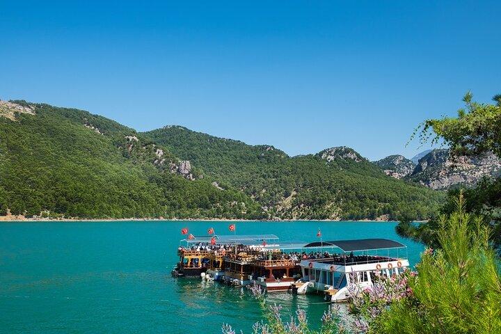 Green Canyon Cruise with lunch and unlimitted drinks from Alanya