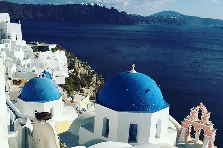 Santorini Sightseeing Half-Day Tour in a Small-Group