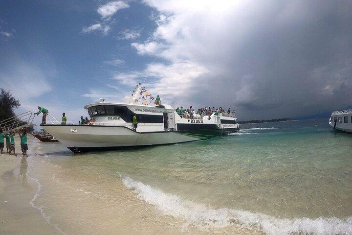 Fast Boat Ticket One way:Gili Trawangan,Lembongan,Penida & Lombok to & from Bali