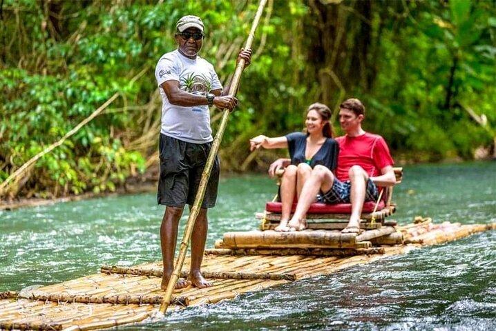 Private White River Bamboo Rafting & Limestone Massage Ocho Rios 