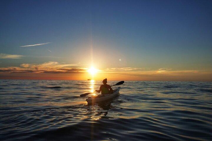 Poreč sunset sea kayaking tour