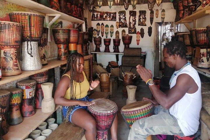Half-Day Private African Drumming Lessons with Pick Up