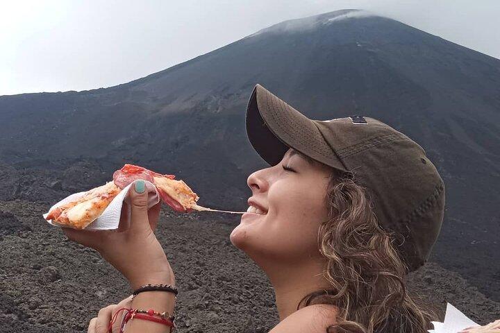 Pacaya Volcano Vistas + Enjoy Pizza Cooked Under Volcanic Heat