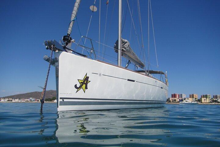 Half day charter on private sailing yacht in Gibraltar