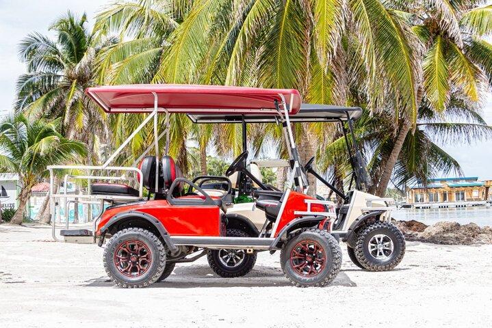 Golf Cart Rental Belize Ambergris Caye 