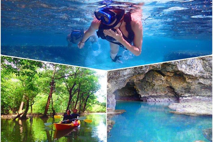 [Ishigaki]Mangrove SUP/Canoe + Blue Cave Snorkeling