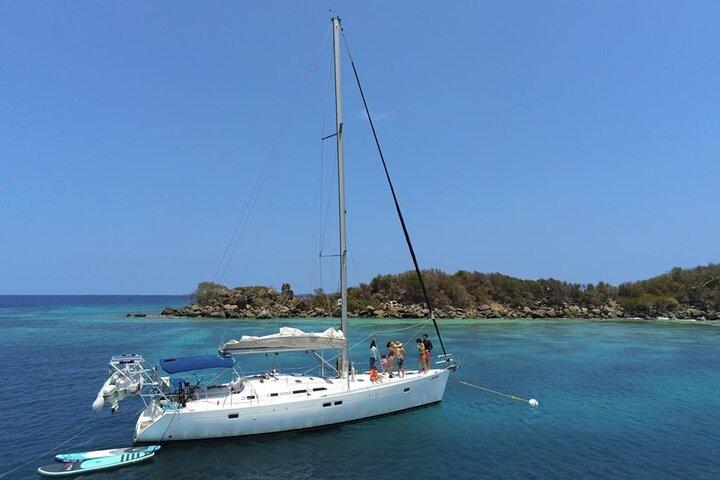 Puerto Rico Private Sail: Island Hopping, Snorkeling, Open Bar