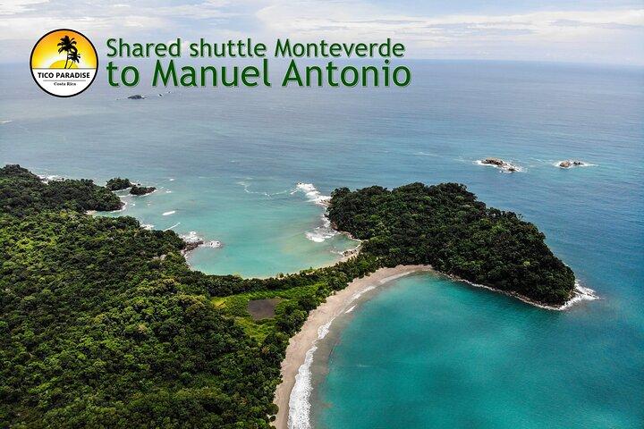 Shared shuttle Monteverde to Manuel Antonio