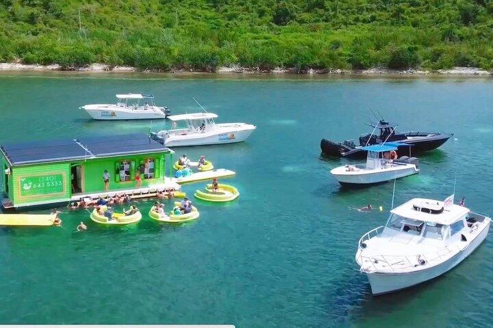 Circle the Island of St. John | Lunch stop at Lime Out (Taco Boat)