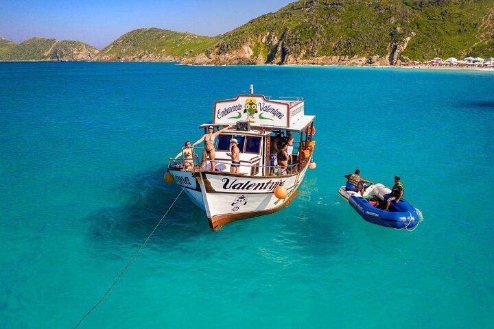 Boat Trip Valentyna Boat One Floor Arraial do Cabo
