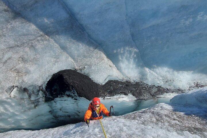 Small-Group Ice Climbing and Glacier Hiking in Solheimajokull