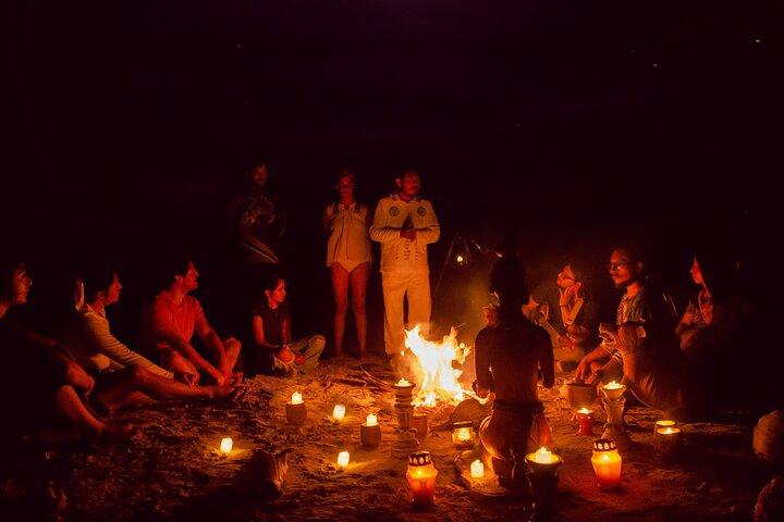 Cacao ceremony and Full moon kayaking at Holbox Island
