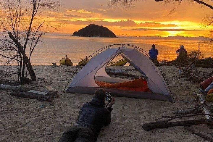 3 Day Unguided Kayaking starting in the Abel Tasman National Park New Zealand