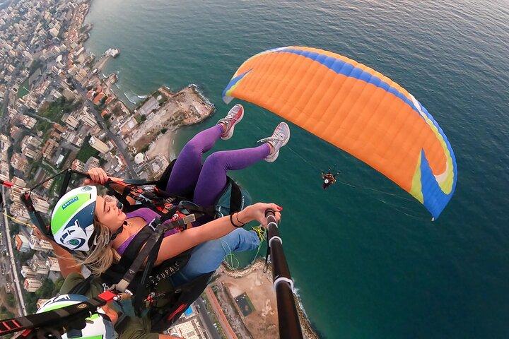 Paragliding activity in Lebanon