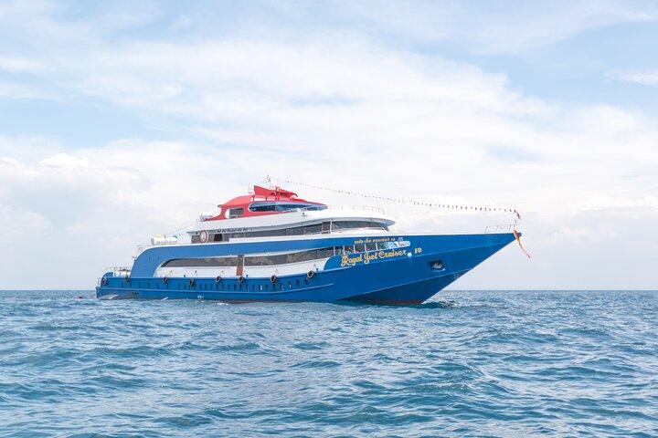 Ferry from Phi Phi Islands to Phuket with Dropoff Service by Royal Jet Cruiser