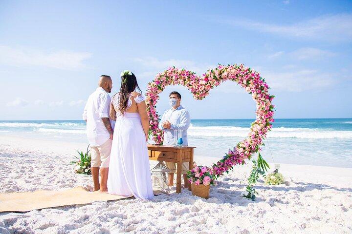 Elopement Wedding Vow Renewal, Symbolic Wedding and Beach Wedding