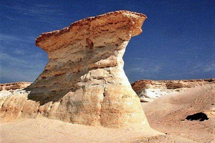 Qatar West Coast tour, Zekreet, Richard Serra Sculpture, Mushroom Rock Formation