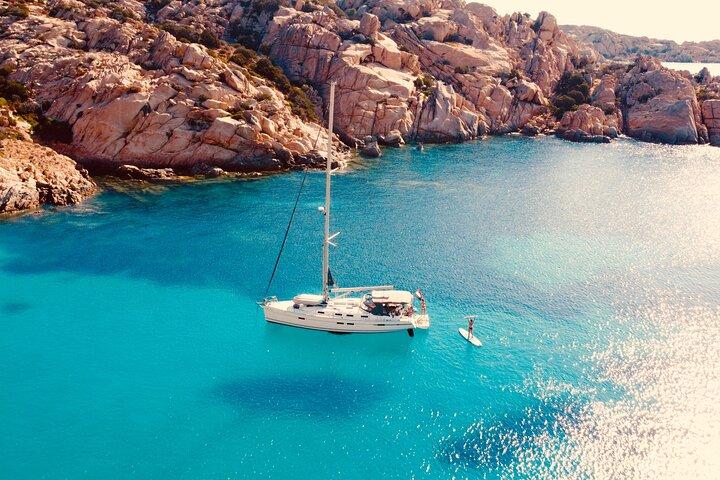 La Maddalena Archipelago Sailing Tour with Lunch from Palau