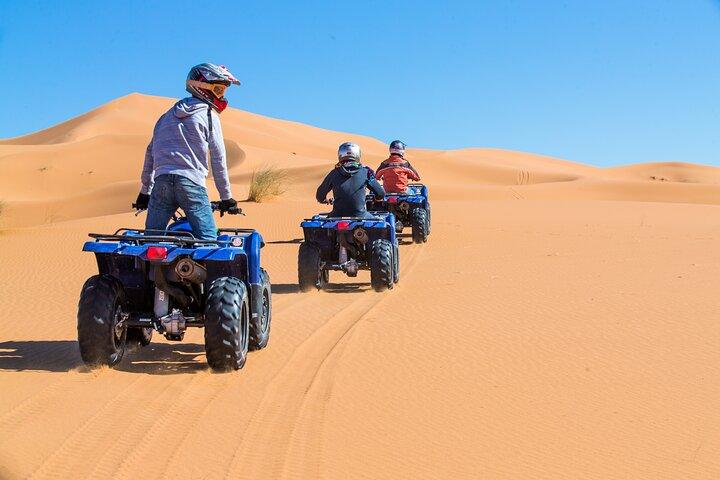  1-Hour Quad Crossing the Dunes of Merzouga in the Sahara