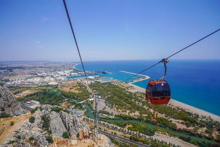 City of Side: Antalya Tour, Waterfall & Cable Car with Lunch