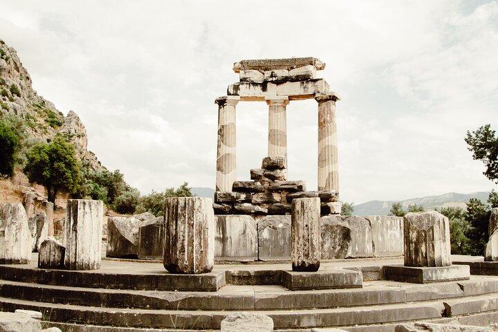 Explore the mystical ruins in Delphi, Greece