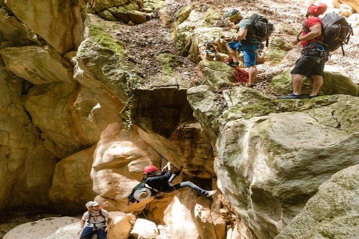 Canyoning in the Gjipe Canyon