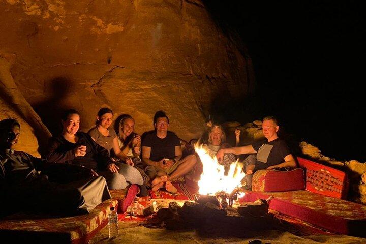 Wadi Rum Full Day Jeep Tour - Stargazing Overnight in a Cave - Traditional Food