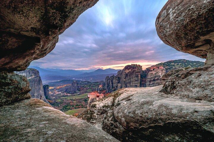 Secret Caves of Meteora - Sunset Hike