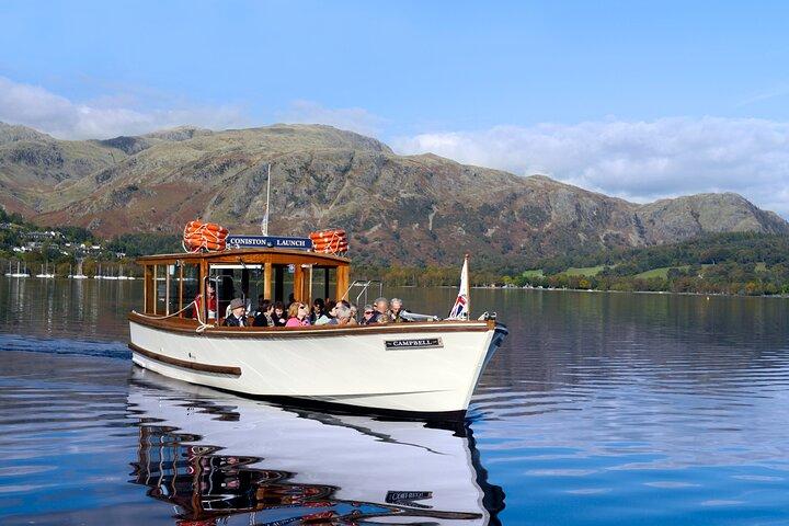 Coniston Water Wild Cat Island Cruise Yellow Route
