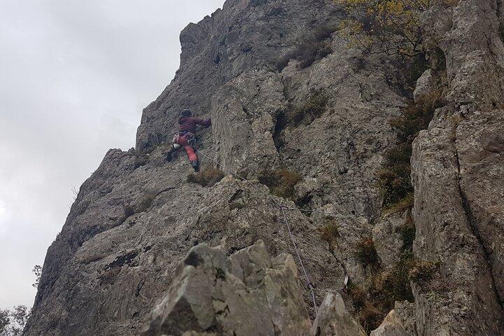 Rock Climbing & Abseiling in Snowdonia / on Anglesey 
